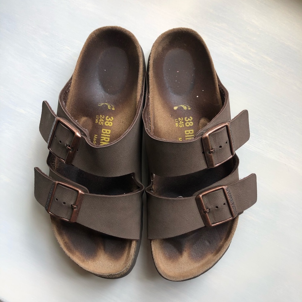 Birkenstock Arizona Slide Sandal - Mocha